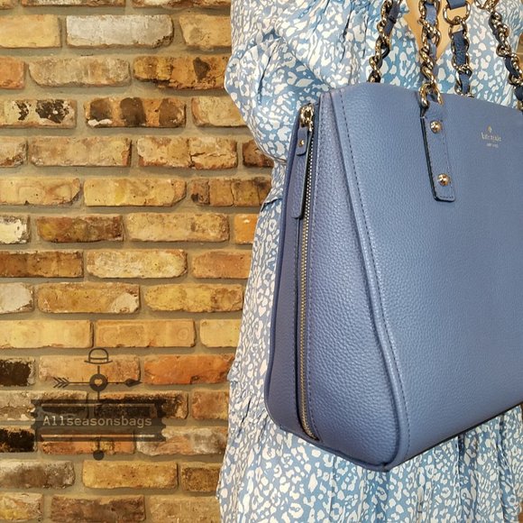 Kate Spade Andee Cobble Hill Blueberry Cobbler New - Picture 11 of 15